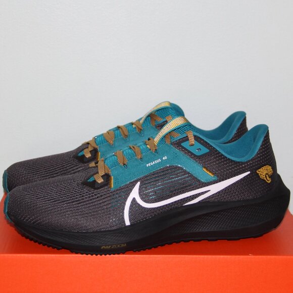 Nike Air Zoom Pegasus 40 Jacksonville Jaguars Running Shoes Mens 9 main image 6